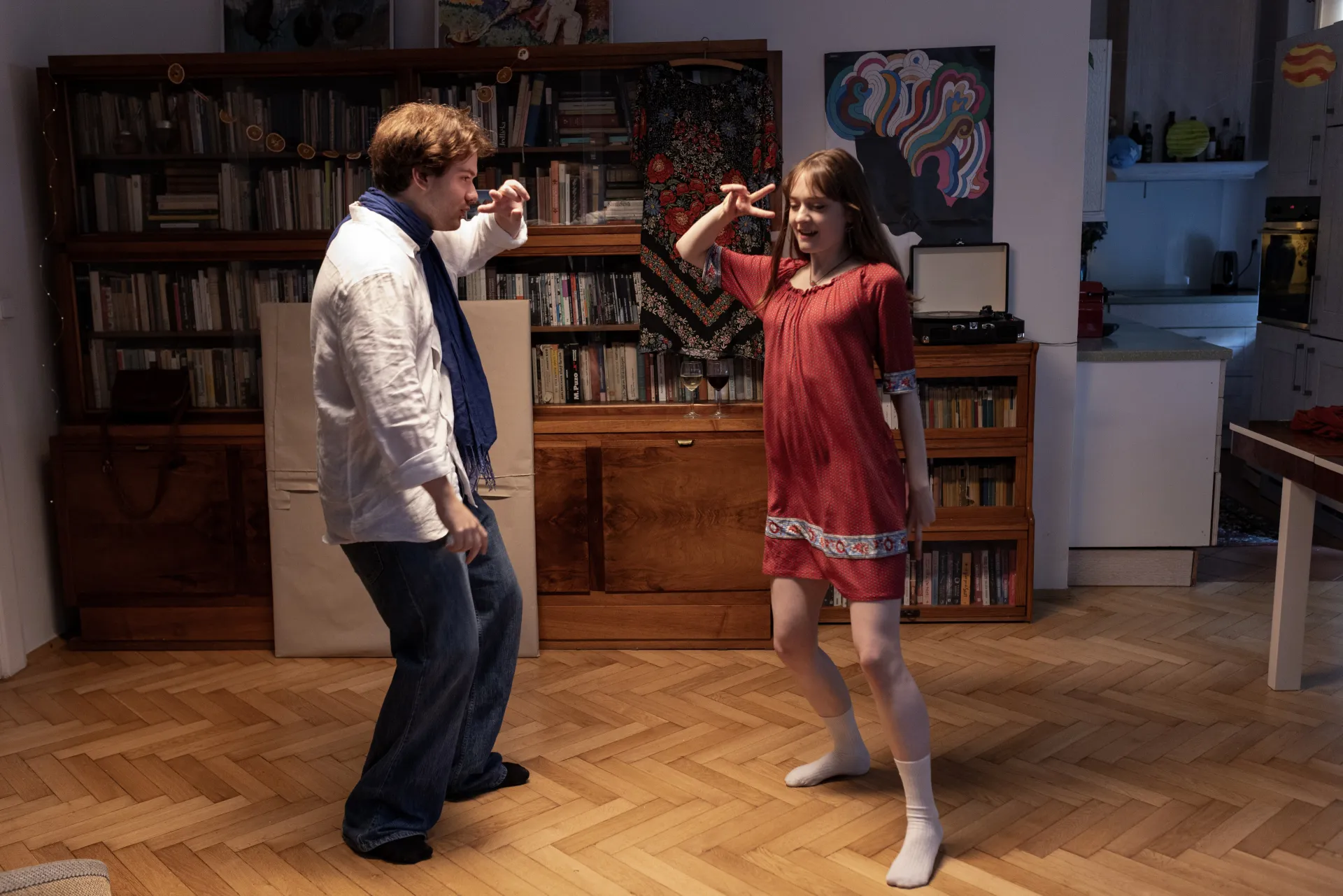 Po špičkách — záběr 7