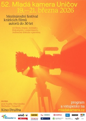 Plakát v1 — 52. Mladá kamera Uničov 2026